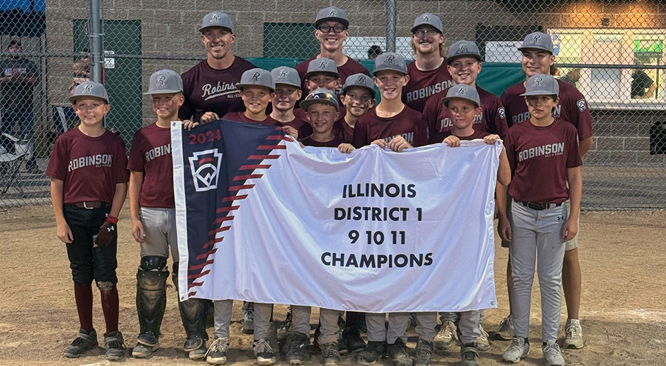 2024 ILLINOIS 9-11 DISTRICT 1 CHAMPIONS